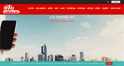 Desktop Screenshot of cld-immobilier.com